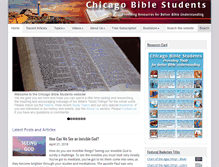 Tablet Screenshot of chicagobible.org